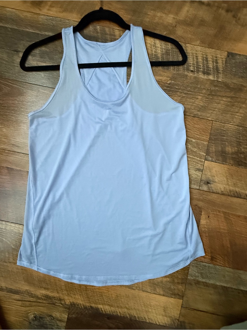 Lululemon Essentials Pleated Back Sheer Tank